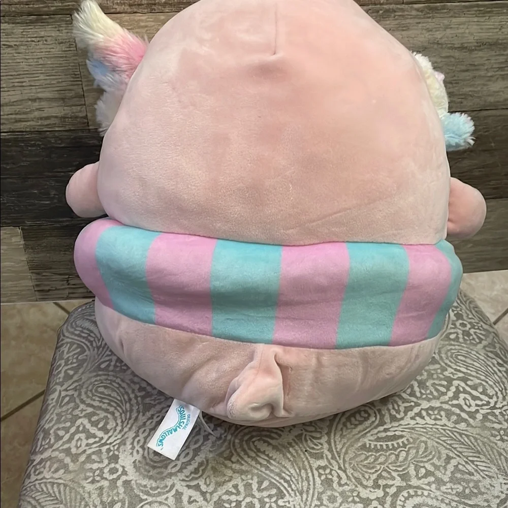Squishmallows 13” ARCHIE The Axolotl Sunglasses‎ & Tube ‘22 Summer Squad No Tags